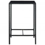 Set mobilier bar de gradina cu perne