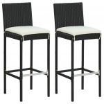 Set mobilier bar de gradina cu perne