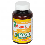 Vitamina C 1000mg 70tb masticabile aroma portocale, ADAMS