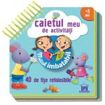 Micul imbatabil - Caietul meu de activitati - 3 ani - carte - DPH