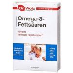 Omega-3 - Fettsäuren - acizi grasi esentiali - 60cps - Dr. Wolz