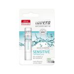 Balsam de buze Sensitive cu ulei de jojoba si ulei de migdale, eco-bio, 4.5g - Lavera
