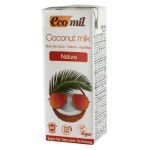 Lapte De Cocos Natur, eco-bio, 200ml - Ecomil