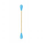 BETISOARE DIN BUMBAC SI BAMBUS 100buc, Nordics Oral Care Albastru