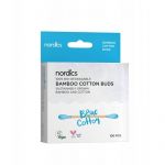 BETISOARE DIN BUMBAC SI BAMBUS 100buc, Nordics Oral Care Alb