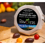 Brawnza din nuci de caju maturata Mediteranea 150g, Rawckers