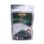 Spirulina fara iod, fulgi eco-bio 50g, Spirulina Nigrita