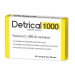 Detrical vitamina D 1000ui, 60cpr, Zdrovit