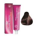 Vopsea Demi-permanenta - Wella Professionals Color Touch Plus nuanta 55/07 castaniu deschis intens natural castaniu
