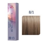 Vopsea Permanenta - Wella Professionals Illumina Color Nuanta 8/1 blond deschis cenusiu
