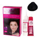 Vopsea Permanenta - Kallos Glow Long Lasting Cream Hair Colour Nuanta 100 Black