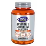 Now Arginine Citrulline 120 vcaps