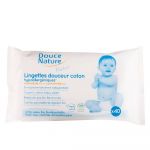 Lavete umede pentru bebelusi, 40buc - Douce Nature