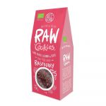 Fursecuri raw vegane cu zmeura, eco-bio, 100g - Diet Food