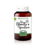 Spirulina si Chlorella, eco-bio, 375 tablete - Diet Food