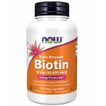 Now Biotin 10 mg ( 10,000 mcg ) 120 veg caps