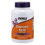 Now Caprylic Acid 600mg 100 softgels