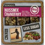 Batoane crocante eco-bio cu mix de alune si merisoare, 75 g Schock's