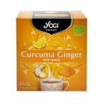 Ceai ECO-BIO Curcuma, ghimbir si lamaie - 24g - Yogi Tea