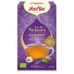 Ceai ECO-BIO pentru simturi, Noapte buna - 42g - Yogi Tea