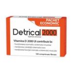 Detrical vitamina D 2000ui, 120cpr, Zdrovit