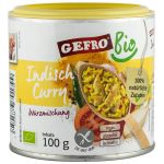 Amestec de condimente „CURRY INDIAN” eco-bio,100g Gefro