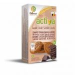 Biscuiti Activa cu ciocolata fara zahar, 120g Belkorn
