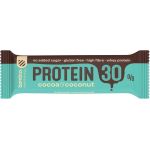 Baton proteic cu cacao si nuca de cocos, 30% proteine, eco-bio, 50g - Bombus