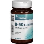 B-50 Complex cu B12, 60 cpr - VITAKING