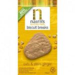 Biscuiti din ovaz cu ghimbir, fara gluten, 160g - Nairn'S