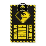 Covoras - Gamer at Work - Doormat Keep Out | Pyramid International