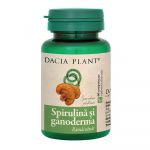 Spirulină și Ganoderma, 60cpr - Dacia Plant