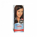 Vopsea de par, nuanta 6 castaniu, Color Plus, 50g - Gerocossen