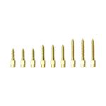 Pivoti Endodontici Otel Inox Aurit Prima, lungime L, grosime 4, 10 buc