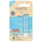 Balsam de buze reparator family cu unt de shea si unt de cacao, 4.5g - Sante