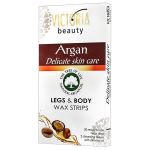 Benzi depilatoare cu ceara rece pentru corp cu argan Camco 20 buc