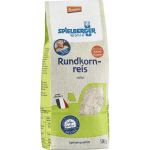 Orez integral cu bob rotund, eco-bio, 500g - Spielberger
