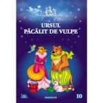 Ursul pacalit de vulpe. Carte de colorat, editura Eurobookids