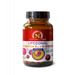 Lipozomal Vitamina B12 si Riboza, 60cps - Hyperfarm