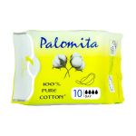 Absorbante de Zi cu Aripioare din Bumbac Palomita, 10 buc