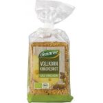 Crackers integrali cu branza si seminte de dovleac, eco-bio, 200g - Dennree