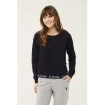 Bluza de pijama cu maneci raglan