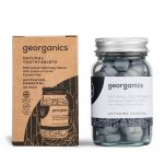 Pasta de dinti tablete, Charcoal, 120tbs - Georganics