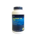 Fish Body Oil 1000mg, Ulei de peste, 180cps - Gnc