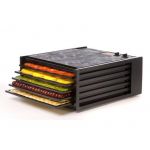 Deshidrator negru cu 5 tavi si timer - Excalibur