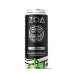 Zoa energy drink zero sugar, bautura energizanta zero zahar cu aroma de cocos si ananas, 473ml - Gnc