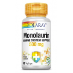 Monolaurin, 500mg, 60cps - Solaray - Secom