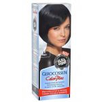 Vopsea de Par Silk&amp;Shine Gerocossen Color Plus, nuanta 1 Negru, 50 g