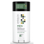 Deodorant solid pentru barbati, MEN Botanical Deodorant HIGHLAND PINE, 75g - Secom - Andalou