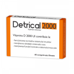 Detrical Vitamina D, 2000UI, 60cpr - Zdrovit